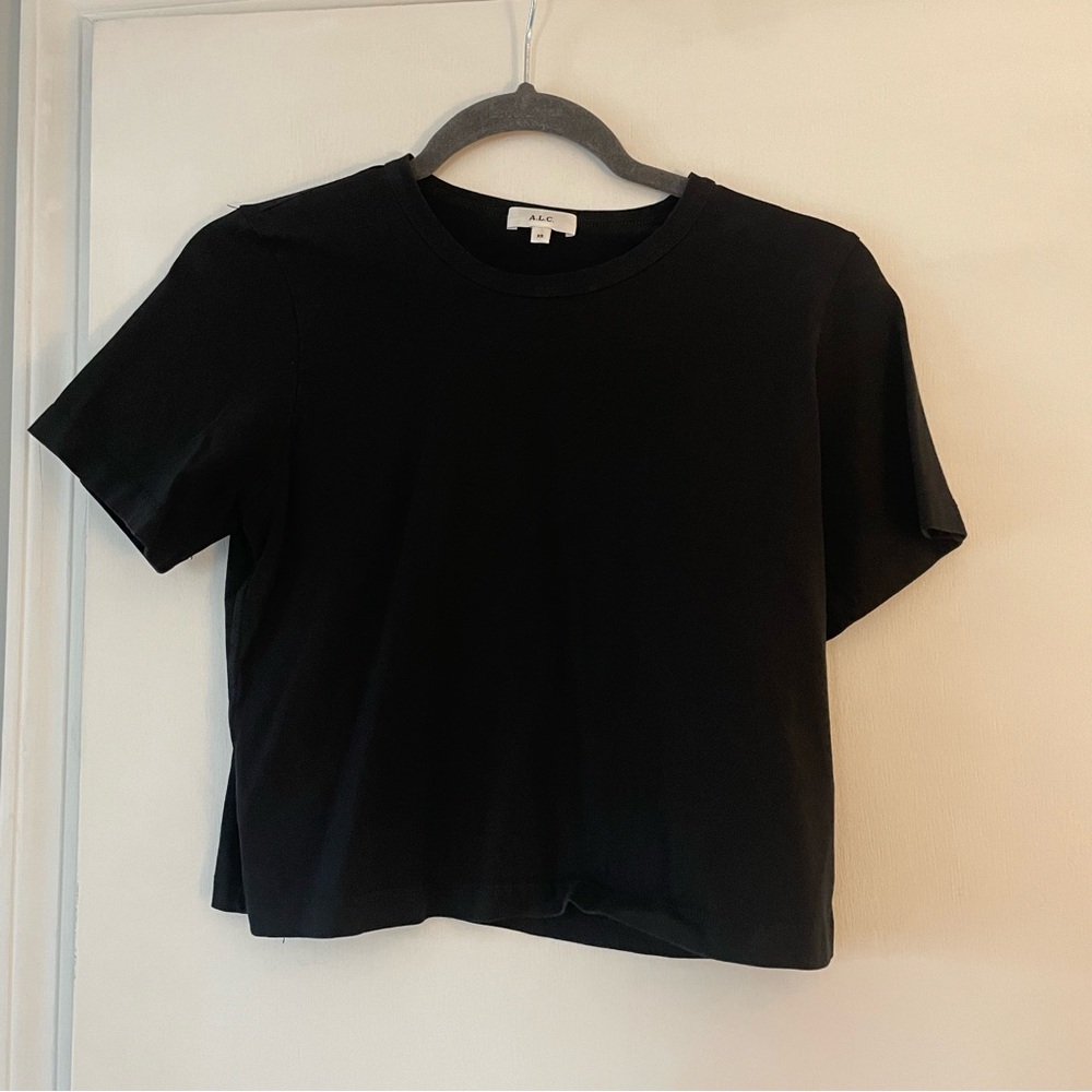 ALC Black Short Sleeve T-Shirt